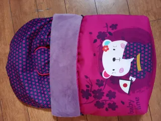 Saco capazo bebé Baby Line - osita japonesa