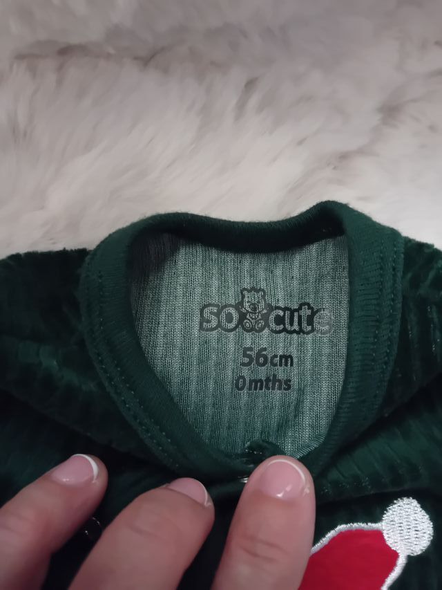 Pijama bebé Navidad Santa Claus