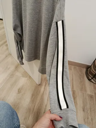 Sudadera gris mujer Talla M