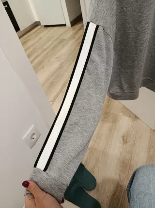 Sudadera gris mujer Talla M