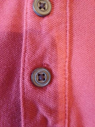 Polo Tom Tailor color vino talla L