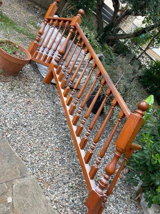 Barandillas de madera