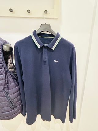 Chaleco y Polo BOSS Azul
