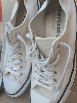 Zapatillas Converse Beige/Blanco Hombre