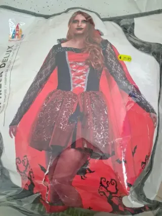 Disfraz Vampiresa Halloween Talla S