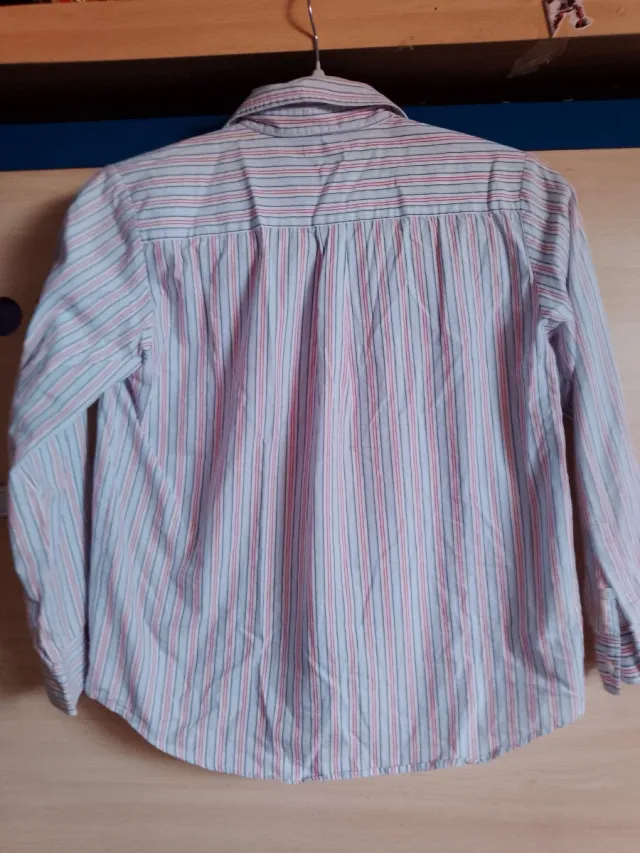 Camisa niño manga larga rayas Gocco
