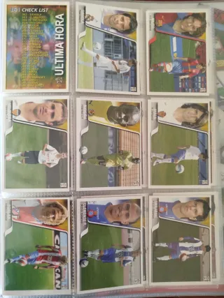 Colección cromos fútbol LIGA 2007-2008