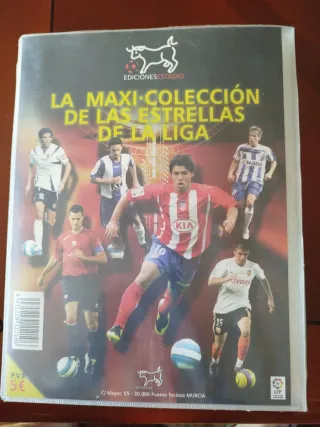 Colección cromos fútbol LIGA 2007-2008