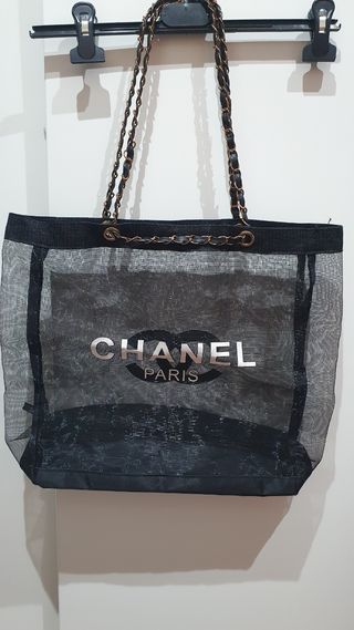 Borsa Chanel Nera Trasparente