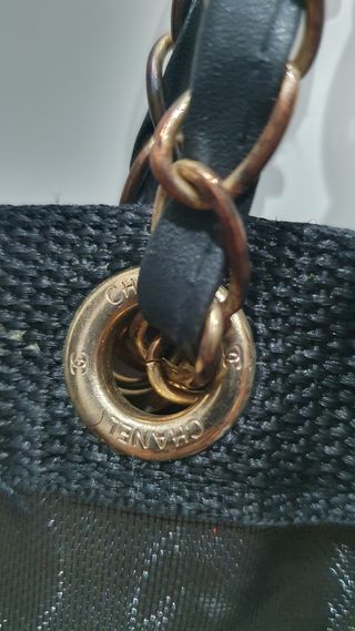 Borsa Chanel Nera Trasparente