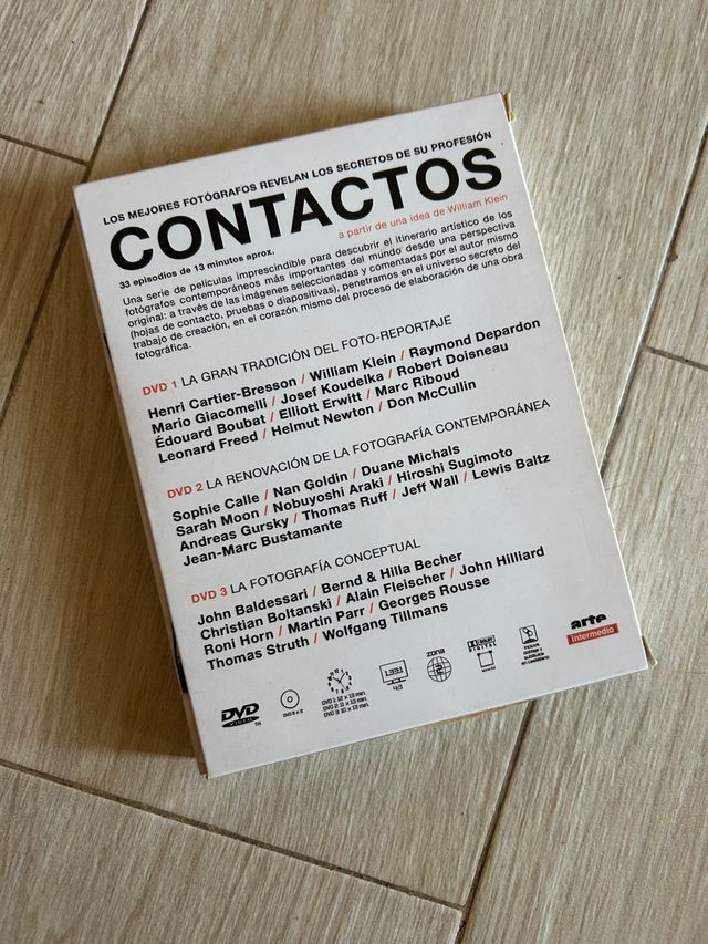 DVD Contactos (Los mejores fotógrafos)