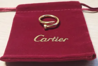 Anillo Cartier Oro Diamantes