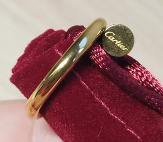 Anillo Cartier Oro Diamantes