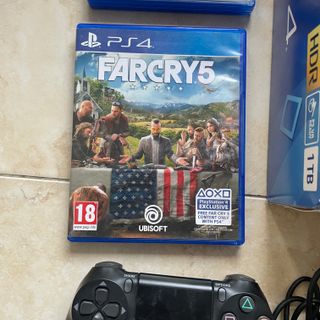 Sony PS4 Slim 1TB + 2 Controles Negro
