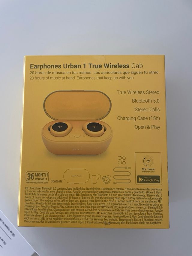 Auriculares Inalámbricos Urban1 Naranja