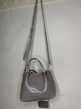 Bolsa Beverly Hills Polo Club Gris y Dorada