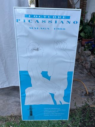 Cartel Picasso Málaga 1988 Ayuntamiento