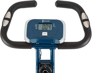 Bicicleta Estática Plegable Azul
