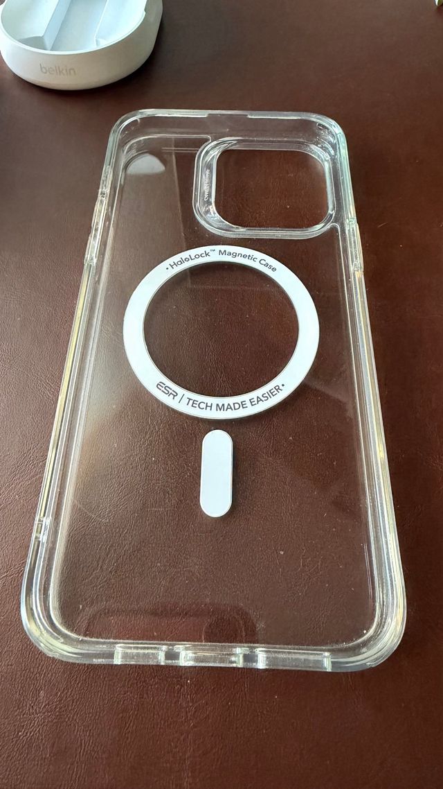 Funda Belkin iPhone Transparente MagSafe