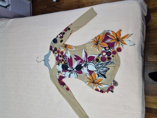 Body gara pattinaggio artistico floreale