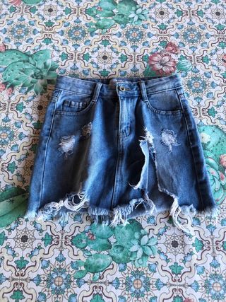 Gonna jeans bimba 10 anni