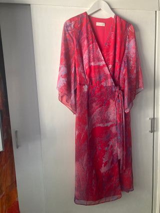 Vestido vaporoso estampado THE COLLECTION Talla ún
