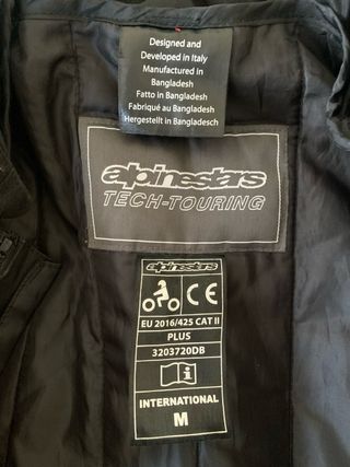 Chaqueta Alpinestars Gravity Drystar Talla M