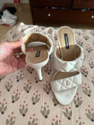 Sandalias Patrizia Pepe Blancas