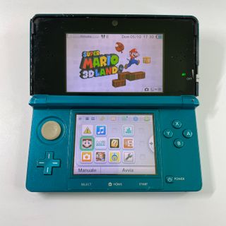 Nintendo 3DS Verde Acqua con Giochi