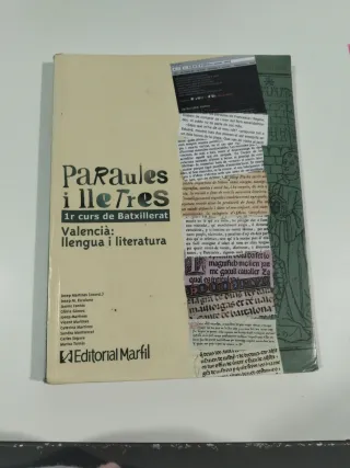 (Val).(11).Paraules I Lletres 1 (1r.Batxillerat)