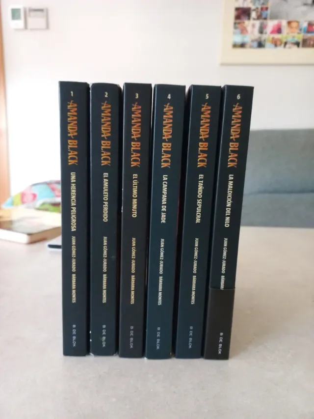 Colección 6 primeros libros Amanda Black