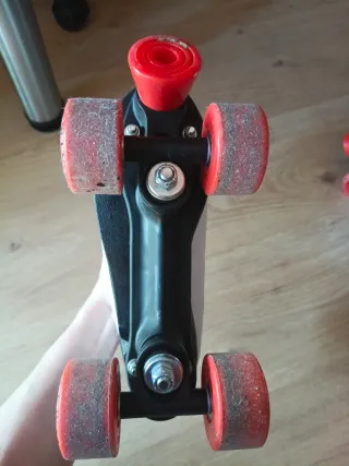 Patines de 4 ruedas blancos Krafwin