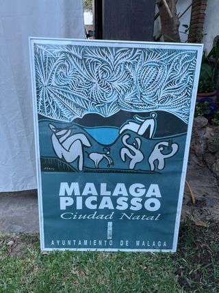 Cartel Málaga Picasso Ciudad Natal