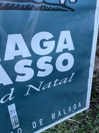 Cartel Málaga Picasso Ciudad Natal