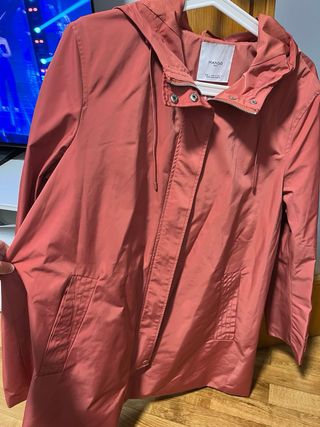 Chubasquero Parka Mango Talla L