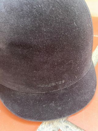 Casco de hípica negro