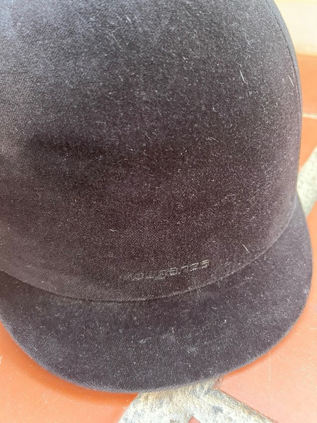 Casco de hípica negro