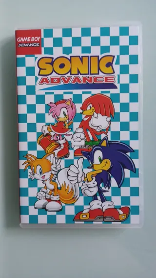 Caja Sonic Advance GBA