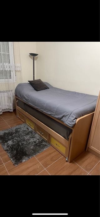 Cama nido con 2 colchones