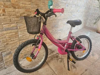 Bici niña 14" rosa
