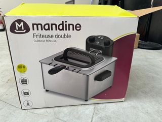 Freidora Mandine Doble 4L