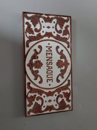 Azulejo Mensaque Decorativo