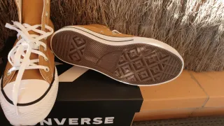 Botas Converse plataforma marrones T39
