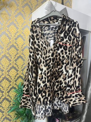 Camiseta Estampado Leopardo