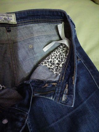 Pantalón vaquero Bershka mujer talla 38