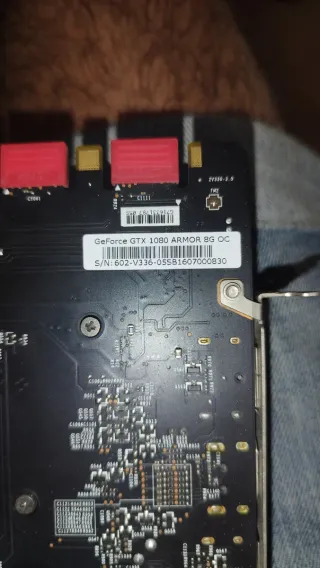 Tarjeta Gráfica MSI GeForce GTX 1080 ARMOR 8G OC