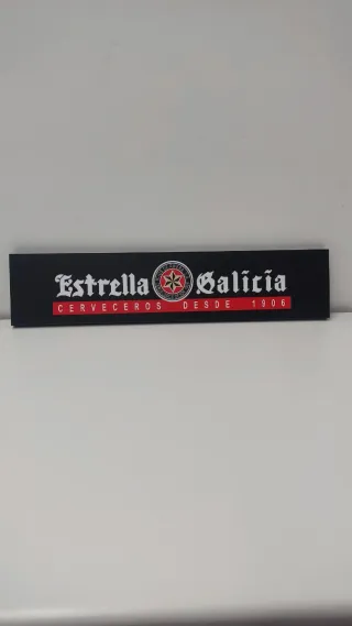 Cartel Estrella Galicia Cerveceros Desde 1906