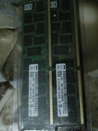 2x 4GB Samsung DDR3 1333 ECC RAM