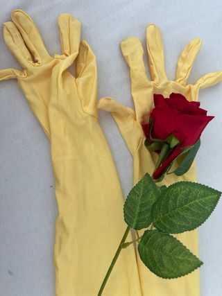 Disfraz La Bella y la Bestia Beige