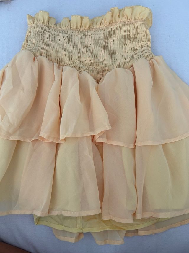 Disfraz La Bella y la Bestia Beige